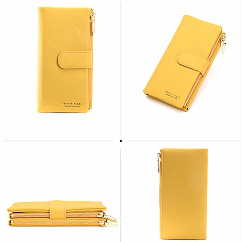 Women PU Leather Wallets Female Long Hasp Purses Large Capacity Money Bag Phone Pocket Multifunction Clutch Coin Card Holder