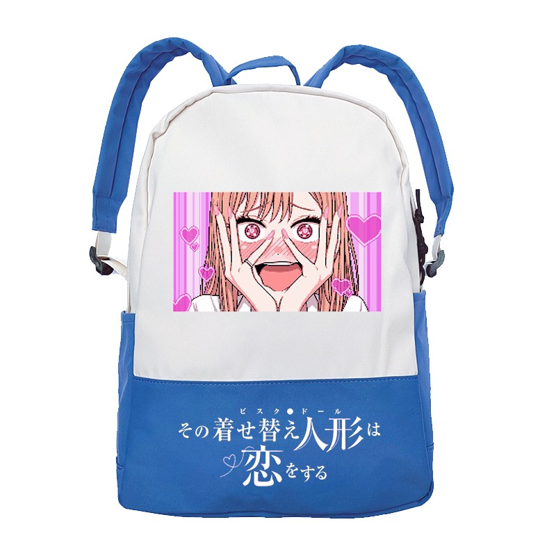 Anime Manga My Sweetheart Dress Students Backpack Large Capacity School Bag Shoulder Bags High Quality For Boys Girls