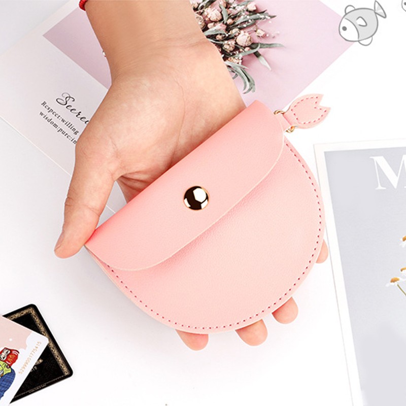 New Mini Wallet Small PU Leather Card Holder Ladies Card Bag Storage For Women Clutch All-match Female Coin Purse Money