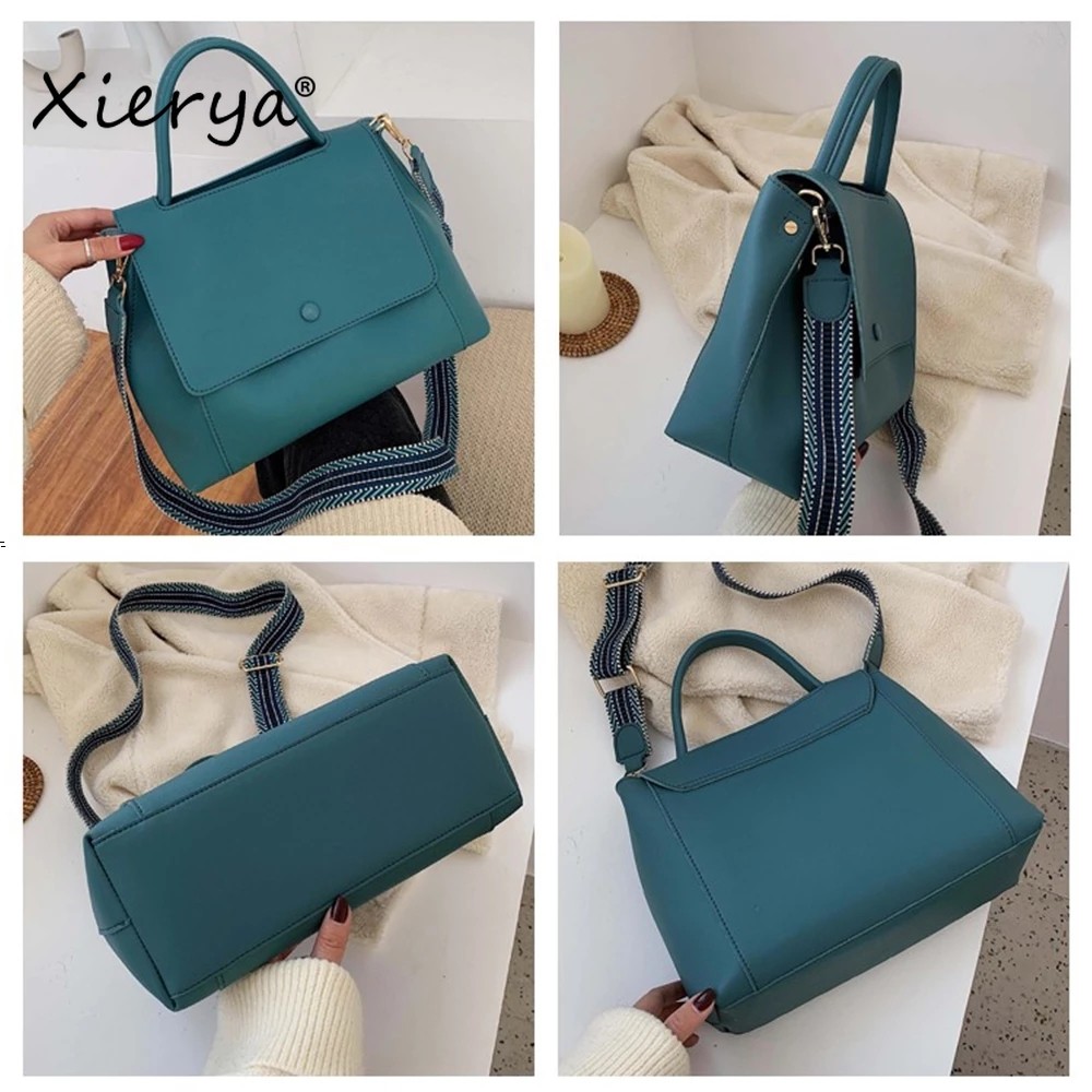 Women Shoulder Bag Fashion Leather Crossbody Bag For Women Solid Color Shoulder Messenger Bags Lady Chain Travel Small Handbag