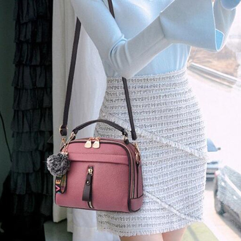 2020 Top Fashion-handle Bag Women Crossbody Bag Shoulder Lady Simple Style Bags Fashion PU Leather Hand Bag