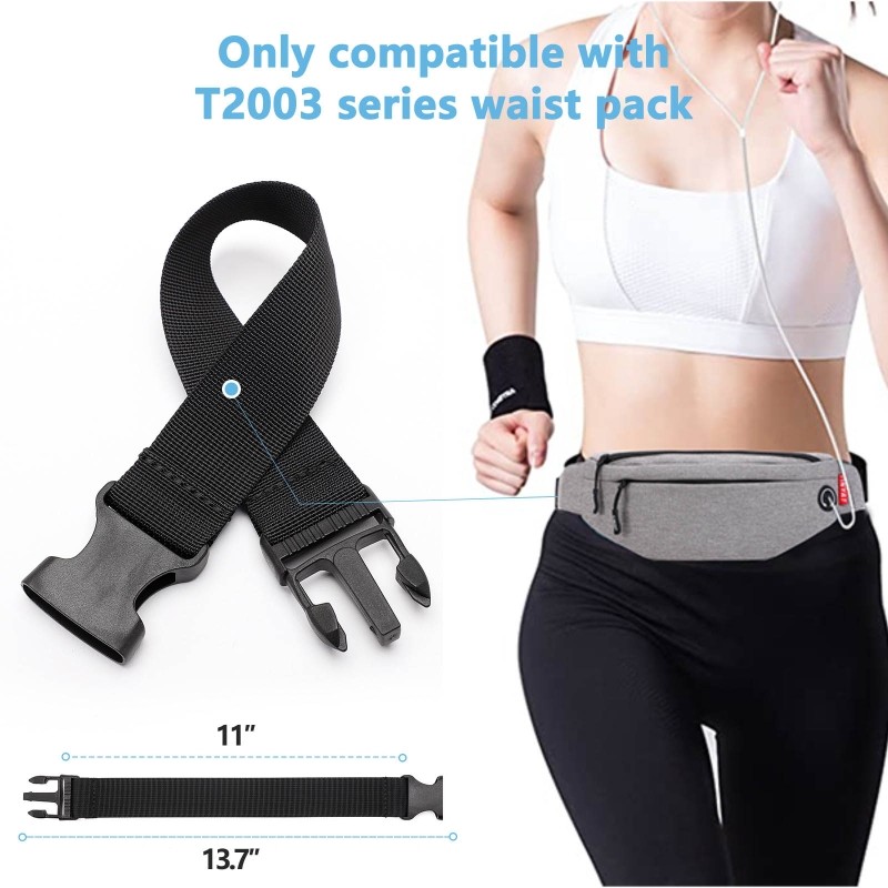 X7YA Belt Extender For Fanny Pack Belts Waist Extension Belt Bag