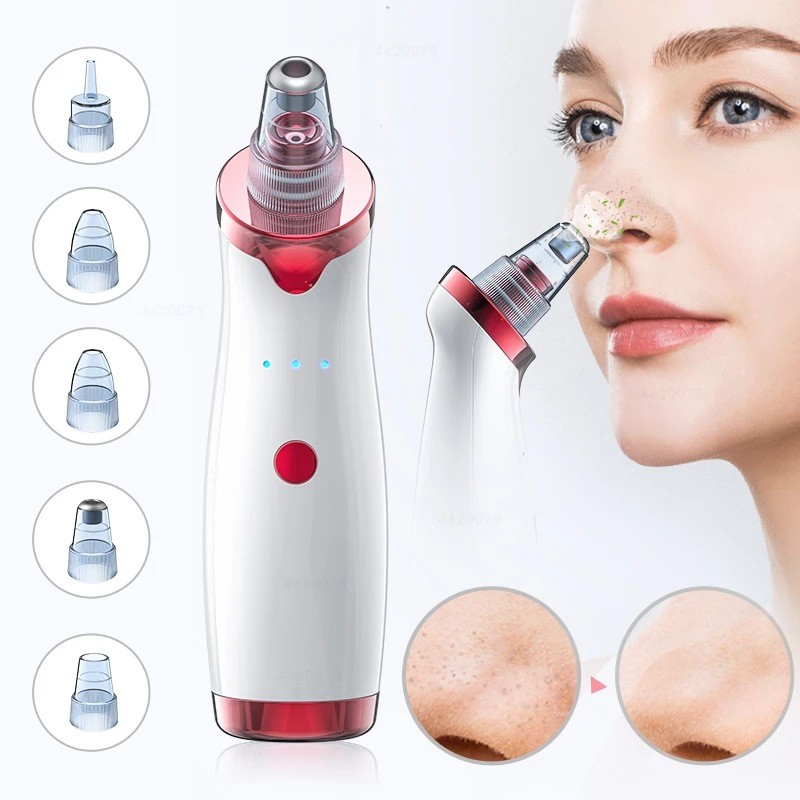 Face Blackhead Remover Electric Pore Cleaner Face Nose Cleaner Deep T Area Pore Acne Pimple Removal Vacuum Suction