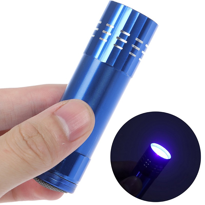 Nail Dryer Mini LED Lights Flashlight UV Lamp Portable Nail Gel Quick Drying Manicure Tool