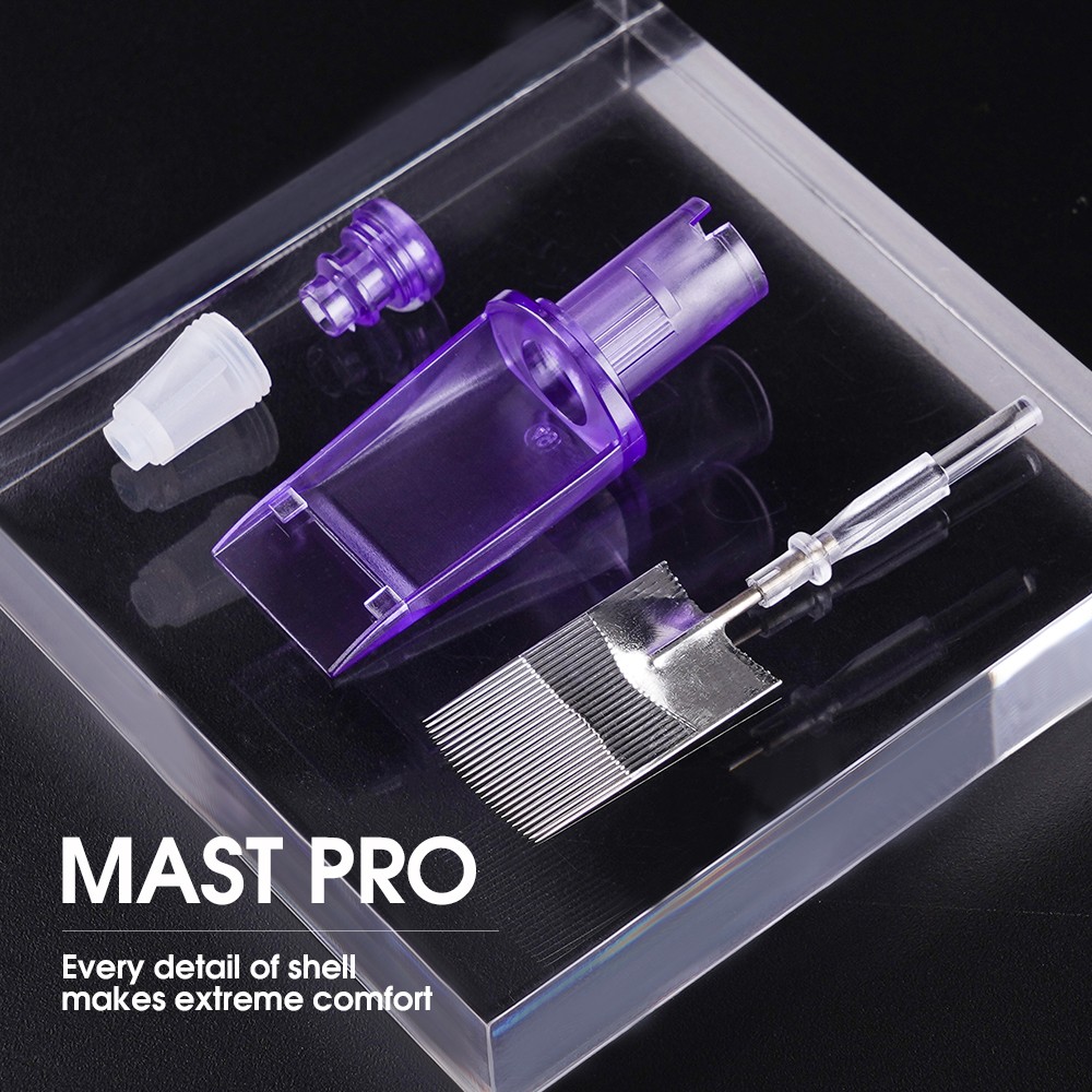 10pcs Mast Pro 35RM 45RM Sterilize Round Magnum 0.35mm 12 Tattoo Needles Permanent Makeup PMU Tattoo Cartridge Accessories