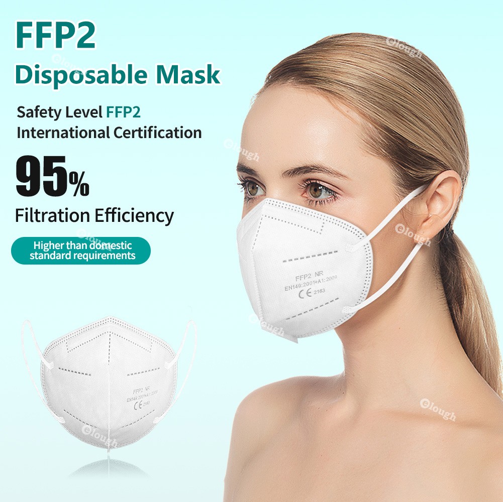 FFP2 أقنعة KN95 Mascarillas هومولوكادا 5 طبقات ffp2fan CE قناع الجهاز التنفسي FPP2 قناع وجه واقي KN 95 Masque الكبار