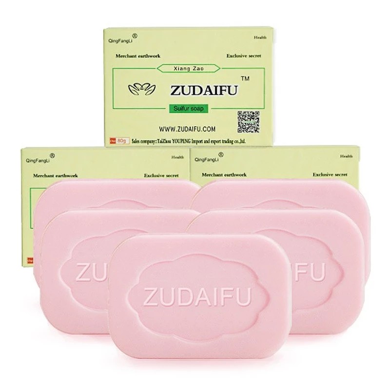 5/10pcs Zudaifu Skin Lightening Soap Handmade Bleaching Soap for Face Bleaching Psoriasis Acne Eczema Antibacterial Health Tool