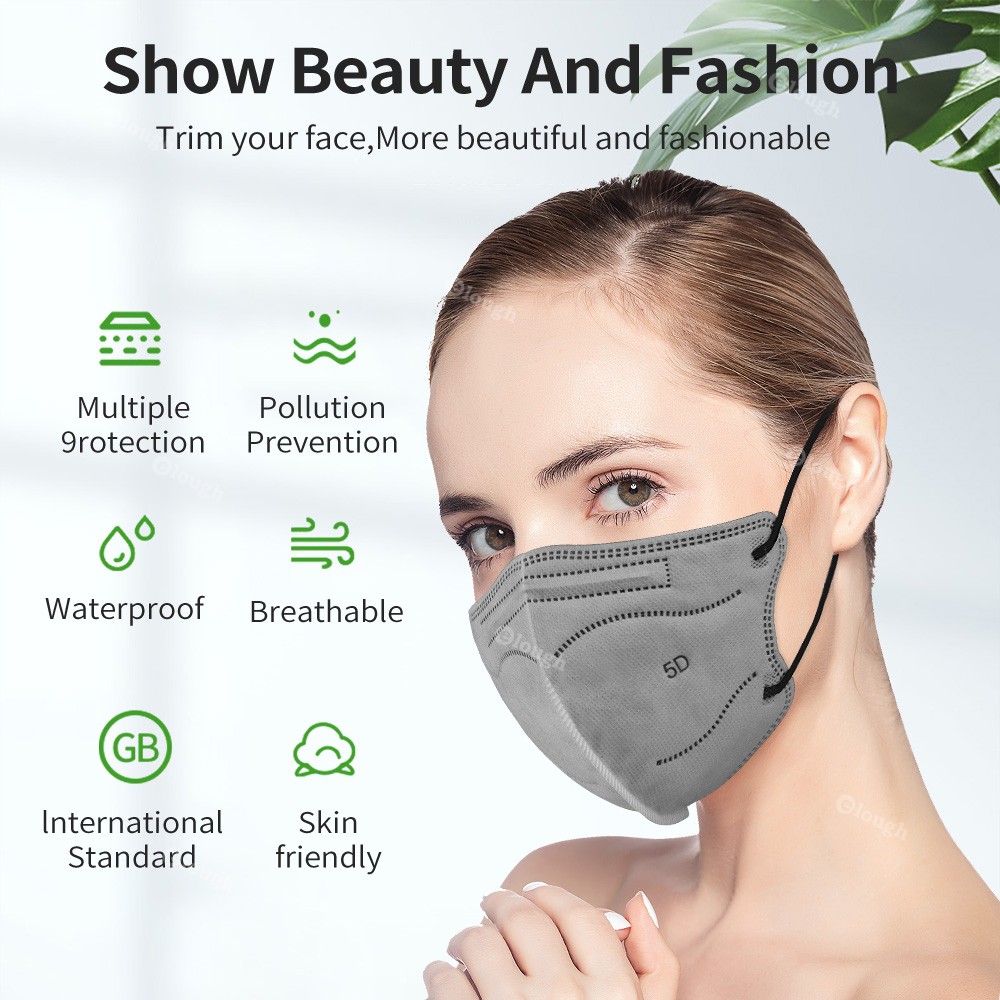 KN95 Mascarillas FPP2 Cubrebocas KN95 Masks Adult ffp2fan 5D Face Mask FFPP2 Mascherine FFP2 Mascarilla Morandi Masque FFP 2