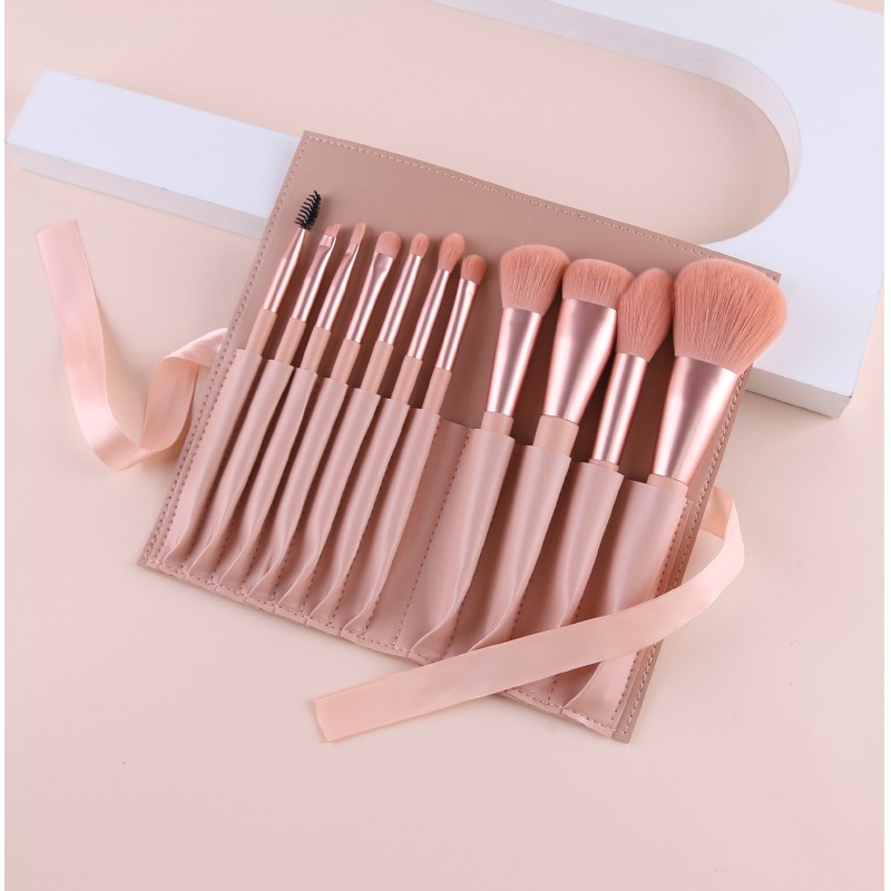 Zoreya 11 Makeup Brushes Set Eyeshadow Eyebrow Brush Beauty Make Up Blending Tools Concealer Cosmetic Tool