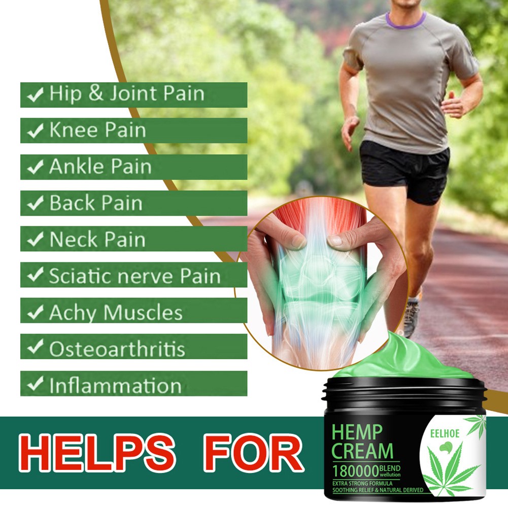 10g/20g/30g/50g Hemp Balm Ointment Rheumatism Arthritis Relieve Muscle Pain Neck Shoulder Body Aches Hemp Cream