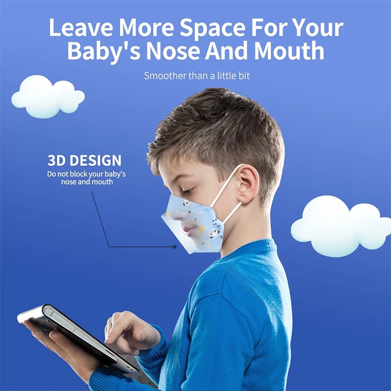 Kids kn95 Masks ffp2mascarillas Fish ffp2 Ninos Child Respirator Mouth Mask Respirator N95 Mask KN95 Mascarillas Infantil