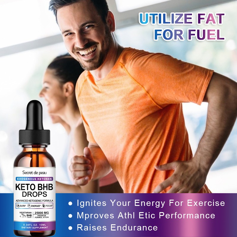 SDP Keto Drops Powerful Fat Burner Suppress Appetite Ketone Daily Supplement Keto Drops Replenish Energy Weight Loss Slim Product