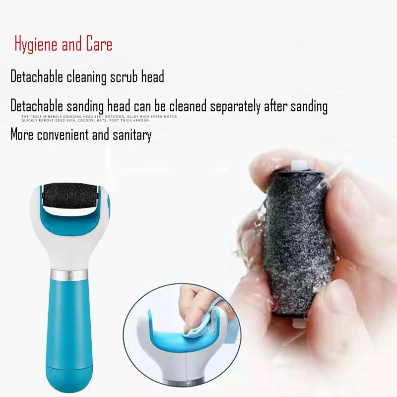 Electric Foot File Scraper Callus Remover Professional Feet Matte Pedicure Tools Remove Corns Foot Dead Skin Remover Foot Care