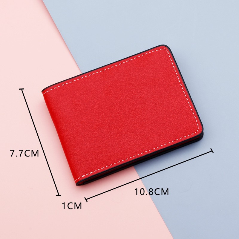 New Premium Personal Card Holder Hard Driver's License Card Small Business Document Holder Business Folder Wallet Credit Card Holder