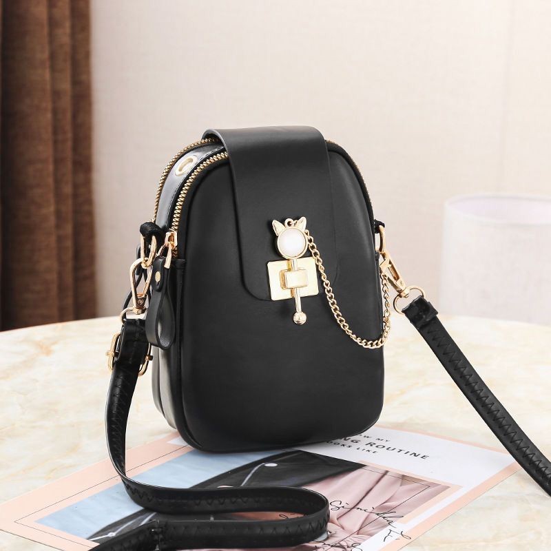 Women Fashion Mobile Phone Bags Large Capacity Female One Shoulder Wallet Ladies Leather Crossbody Purse Bags Para mujer