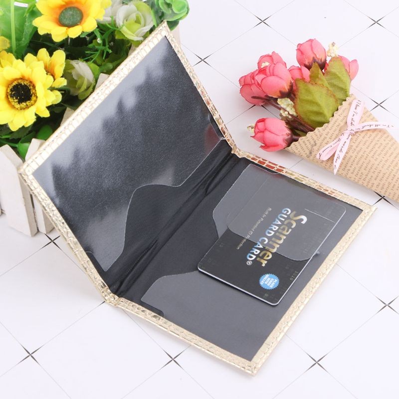 High Quality Portable Credit Card Protector, RFID Lock, NFC Signals, Passport Bag Secure Shield, Wallet