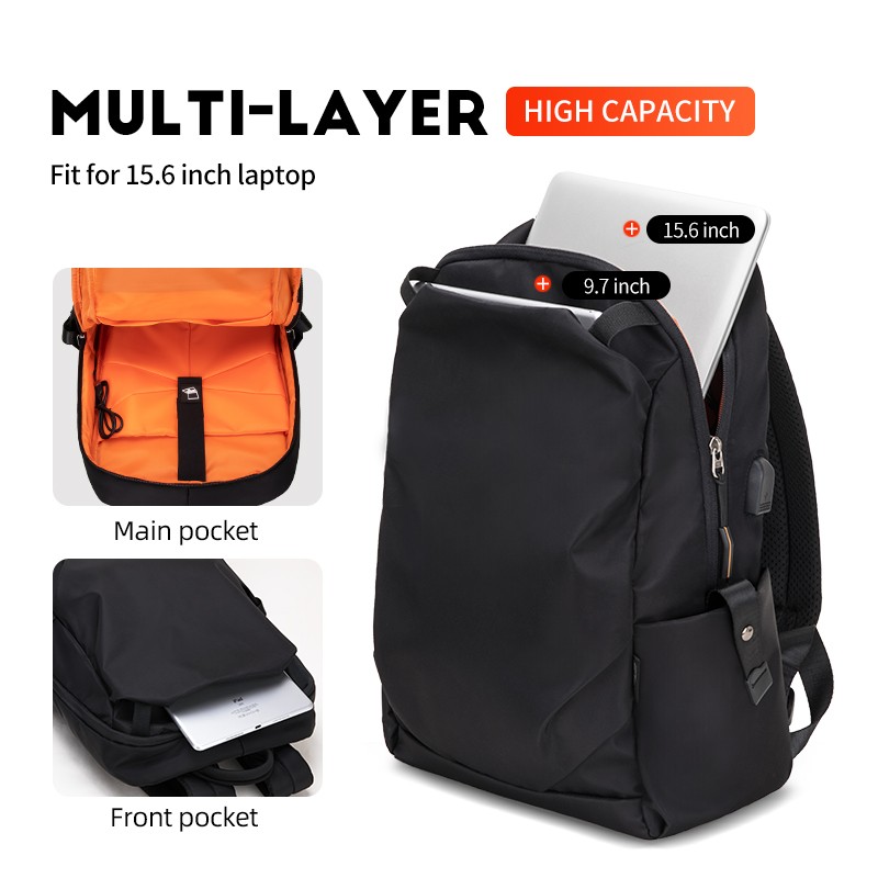 Heroic Knight Men's Casual Multifunctional Backpack Waterproof Travel Outdoor Rucksack Laptop Backpack Male New Student School Bags