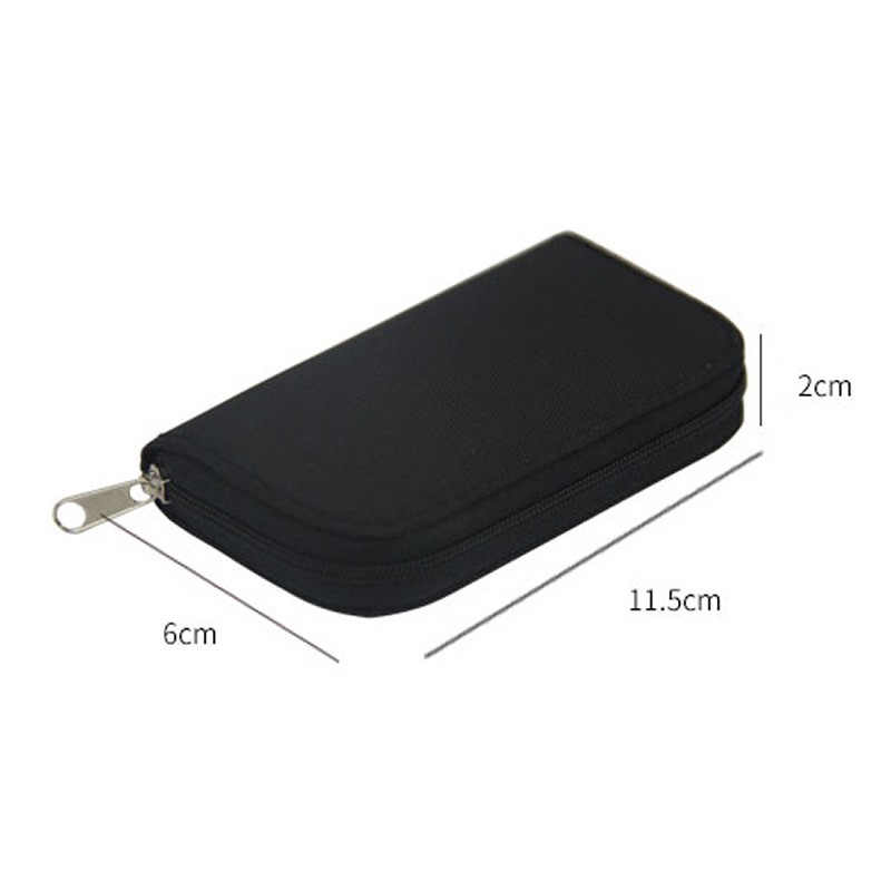 Memory Card Case Men Women SDHC MMC CF Memory Card Case for Micro SD TF ID Storage Stick Carrying Case