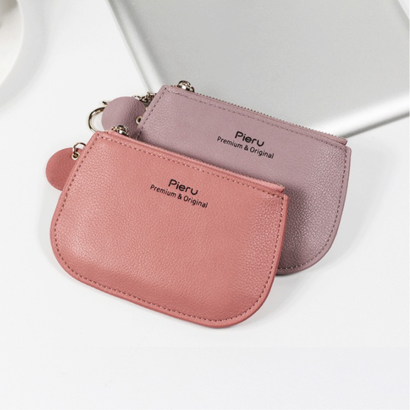 Shell Coin Purse Fashion PU Leather Coin Purse Women Small Wallet Change Purses Small Zipper Money Storage Bags Bag Zipper Wallet