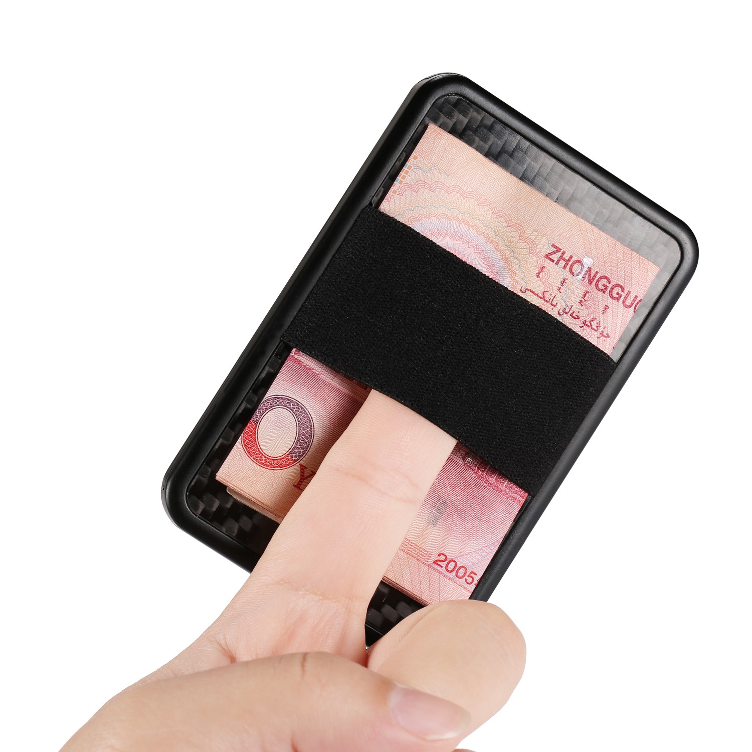 Carbon Fiber Wallet With RFID Lock For Men Women Card Holder Wallet 2019