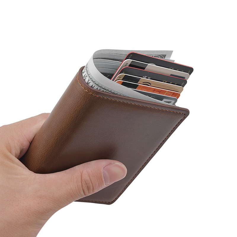 Men's Smart Wallet, Rfid, Metal Aluminum, Credit Card, Small Wallet