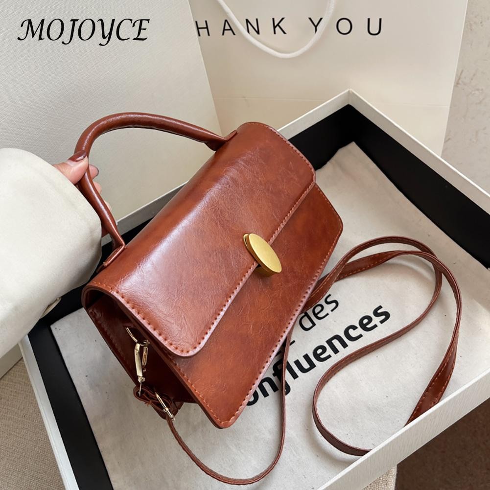 Fashion PU Leather Shoulder Bag Women Pure Color Small Crossbody Bags Casual Small Zipper Gift Bags For Ladies