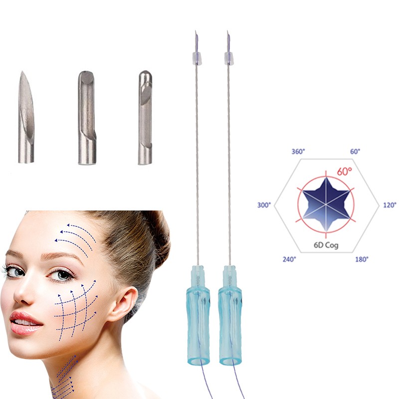 Best Supplier PDO Cog 6D 4D 3D 5pcs/bag Hilos Tensore Nose Face Lift Eye Lift PDO Cog 3D 4D Thread Korea