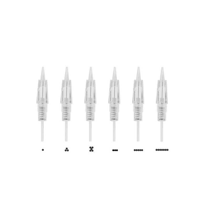 100pcs Professional Cartridge Needle for Charmant Permanent Makeup Machine Pen V7 Charme Princesse Digital Needles