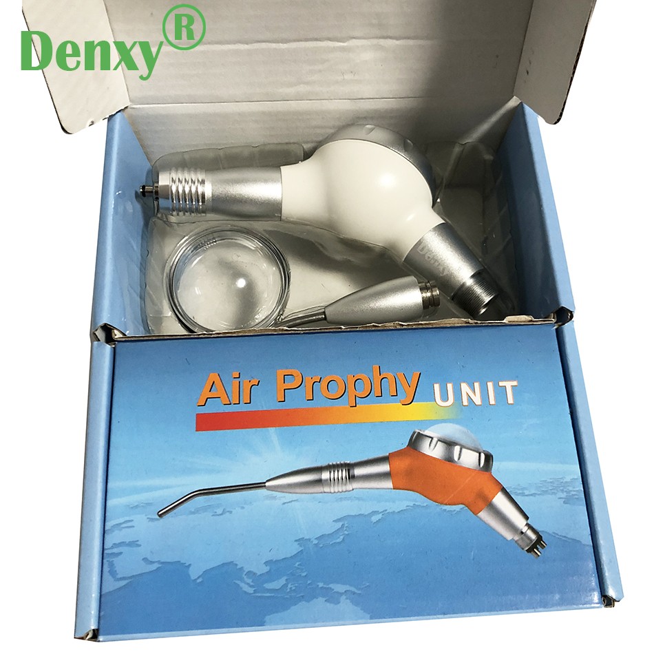 Denxy 1pc 2/4 Hole Dental Air Prophy Polisher Dental Oral Irrigator Calculus Remover Dental Hygiene Prophy Air Jet Polisher