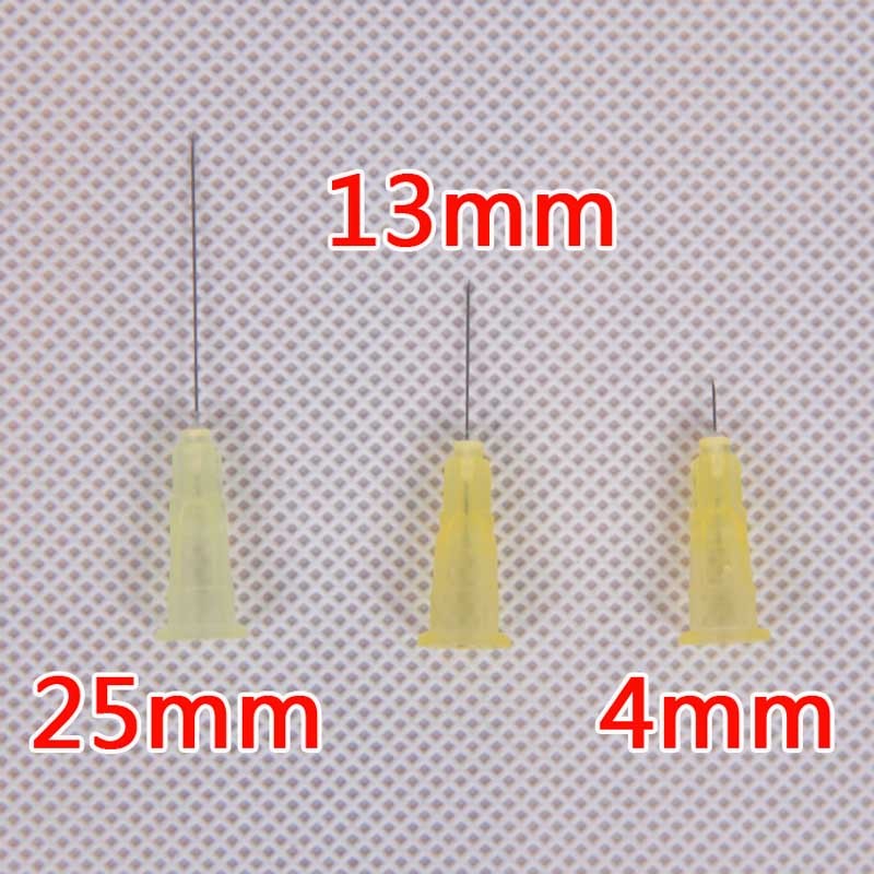 Micro Needle 13mm 4mm 25mm Disposable 30g Medical Micro Plastic Injection Cosmetic Sterile Needle Surgical Tool