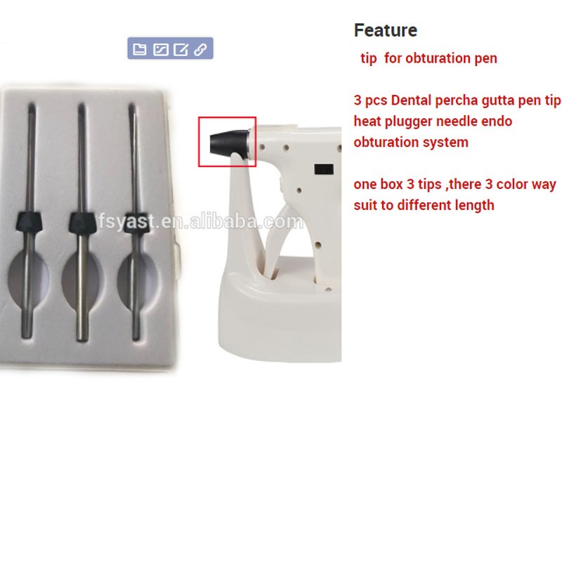 New 1 set dentist obturation system endo/warm gutta-percha obturation gun