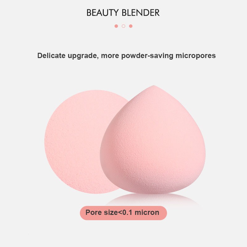 1pc Peach High Quality Portable Makeup Sponge With Box Powder Puff Foundation Bevel Cutting Tools Free Shipping Makeup Sponges