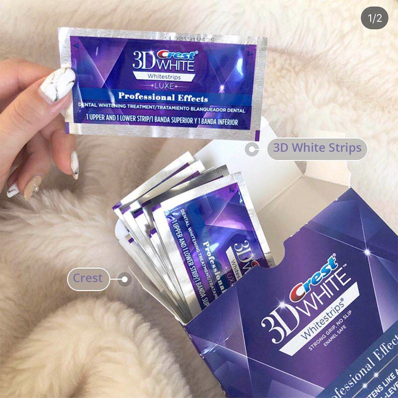 Professional 3D White Teeth Whitening Strips Effects Professional White Teeth Whitening Whitestrips