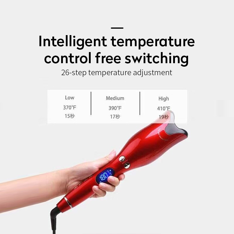 Multi Automatic Hair Curler Hair Curling Iron LCD Ceramic Rotating Hair Waver Magic Curling Wand Iron Hair Styling Tools