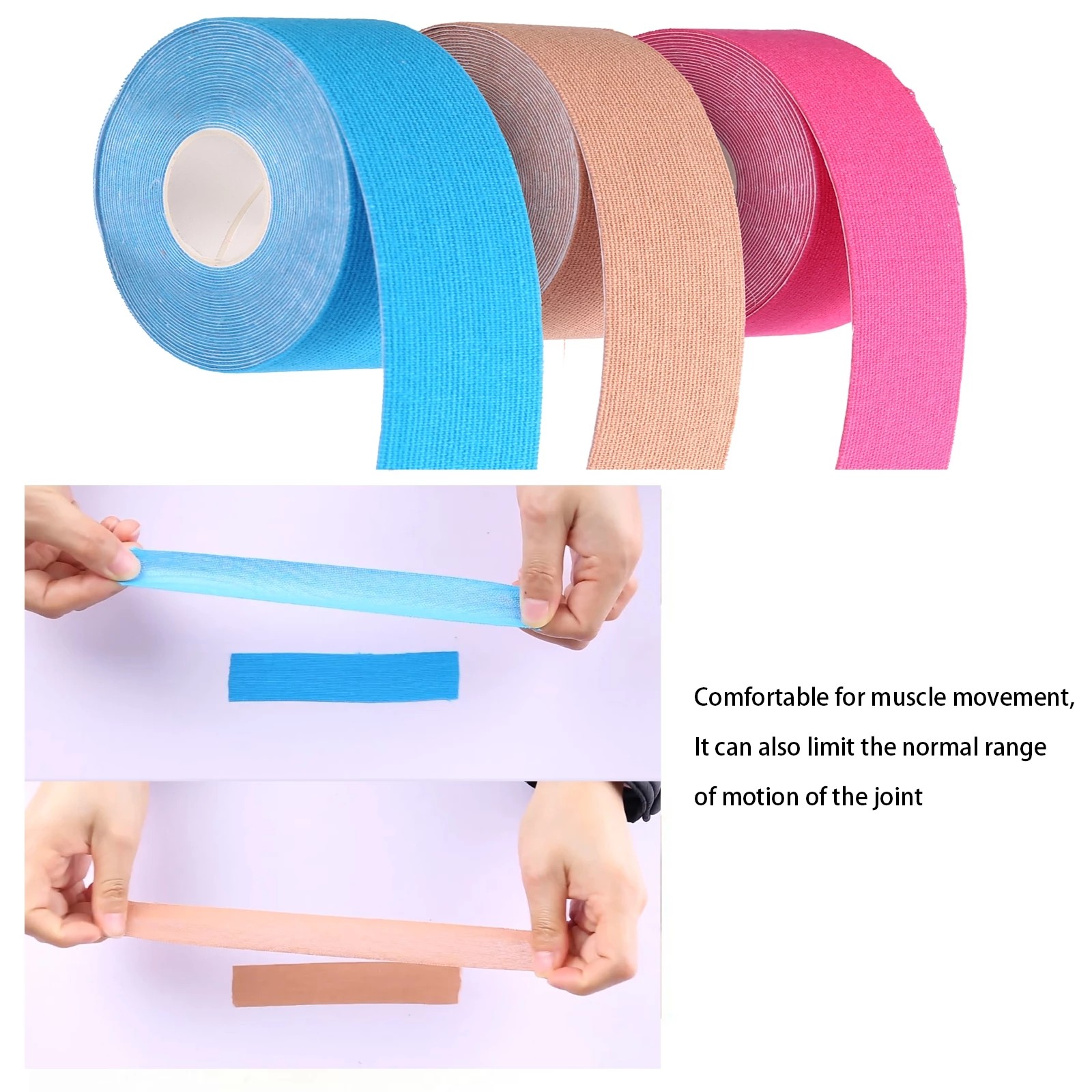 2.5cm*5m Face Tape V Line Wrinkle Remover Sticker Facial Skin Care Tool Neck Eyes Lifting Tape Bandagem Elastic