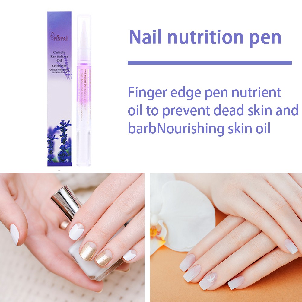 5ml Nail Nutrition Oil Pen Nail Treatment Pen Cuticle Revitalizing Oil Prevent Agnail Nail Gel Polish Nourish Skin for Manicure