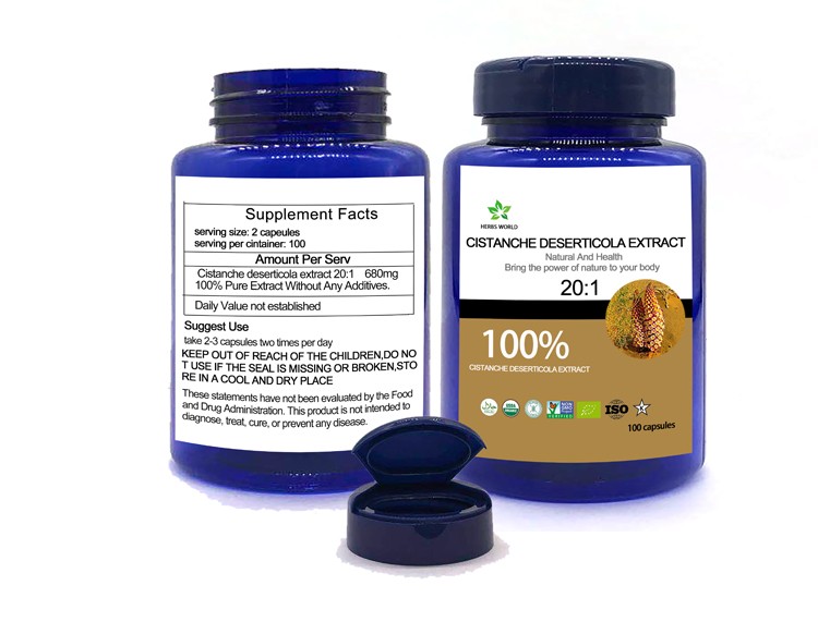 Best Male and Female Health Care Ingredients 100% Cystanche Districula 20:1 Extract