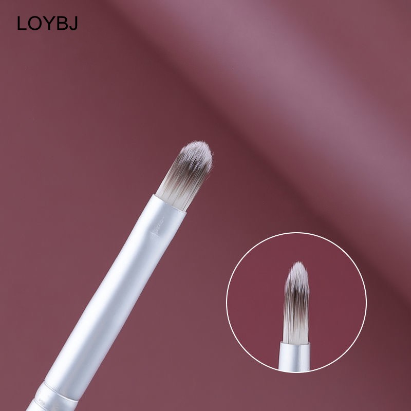 Loebig White Concealer Makeup Round Brushes Precision Concealing Acne Marks Dark Circles Tongue Type Tear Trench Brush Make Up Tools