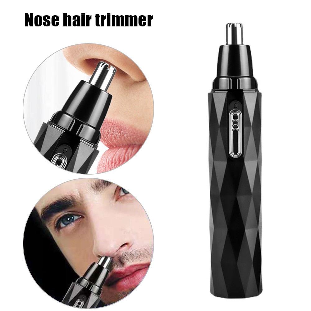 Electric Nose Hair Trimmer Face Cleaning Care Rechargeable Ear Nose Hair Trimmer Clipper for Men Shaving Hair Removal Razor