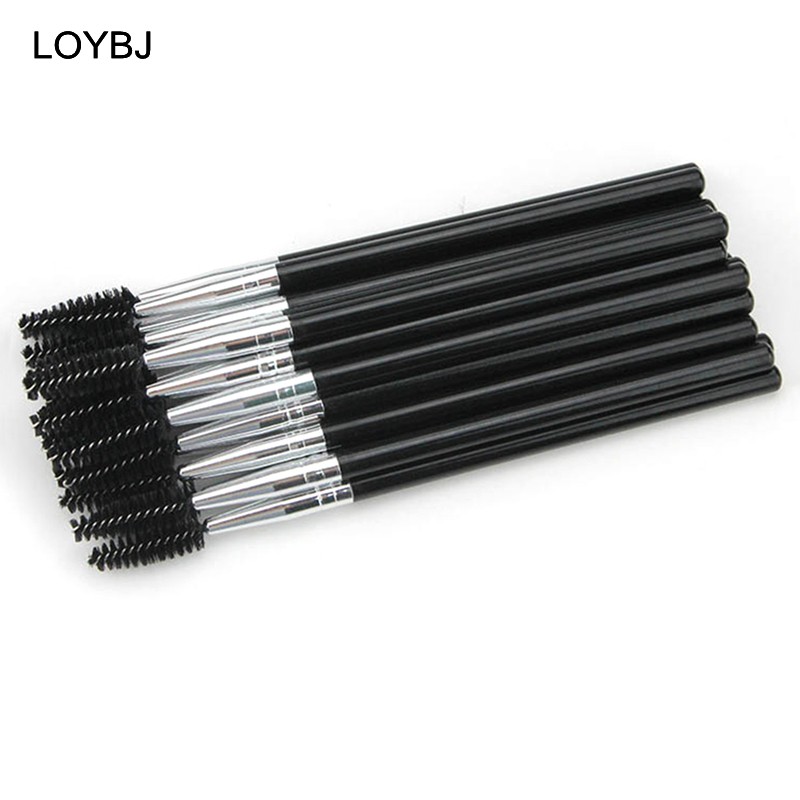 Loebig 2/5/10pcs Eyebrow Eyelash Makeup Brushes Set Cosmetic Lashes Mascara Eye Brow Cream Brush Beauty Eyebrow Lash Make Up Tools