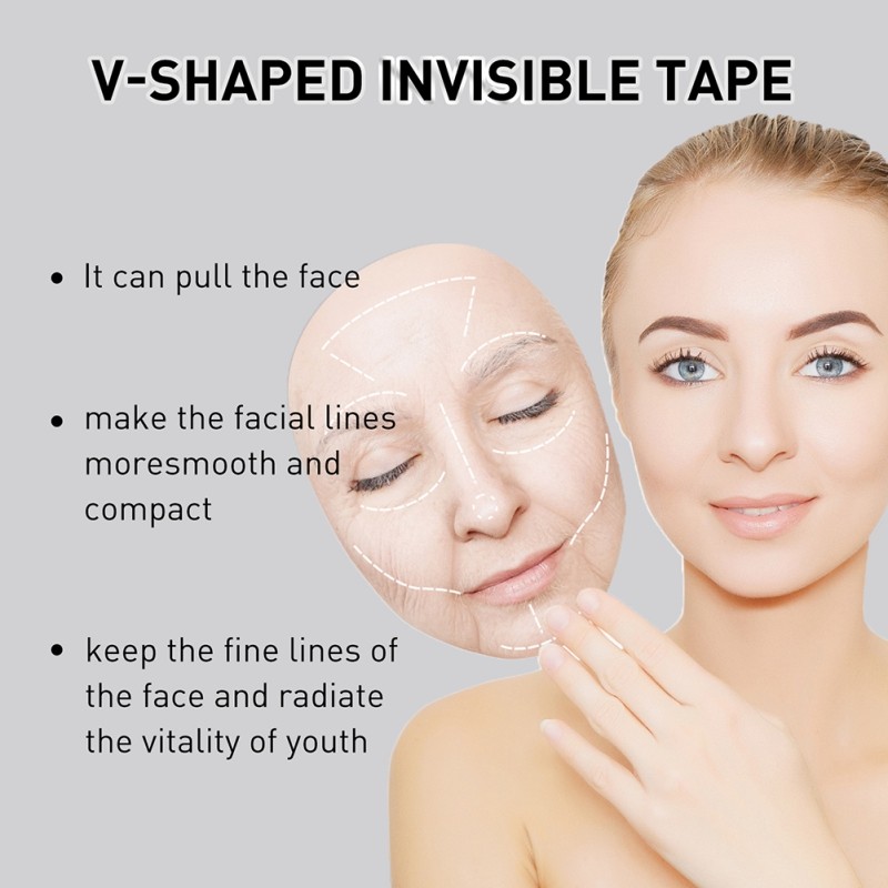 Face Slimming Chin Strap Neck V Shaped Lifting Tape Skin Tightening And Tightening Skin Care Face Mask Lifting Mask