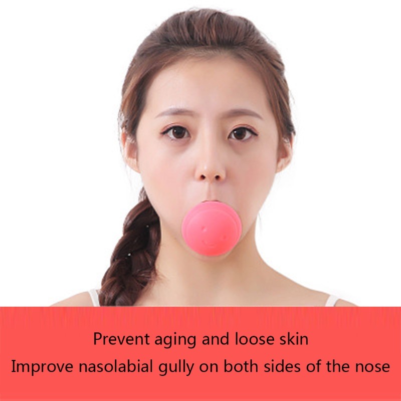 Silicone V Face Facial Lifter Double Chin Slim Skin Care Tool Firming Expression Exerciser Removal Masseter Muscle Line