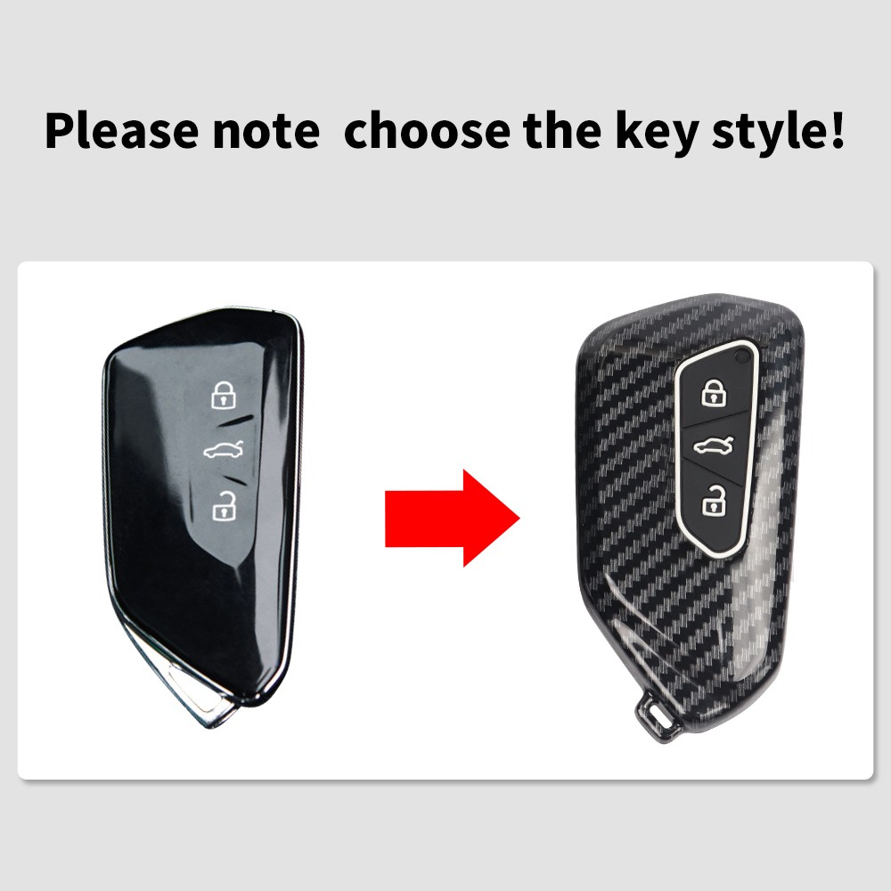 Car Key Cover Protector For Volkswagen VW Golf 8 MK8 ID.3 ID.4 For Skoda Octavia A8 Seat Leon MK4 Cupra Formentor Tarraco Accessories