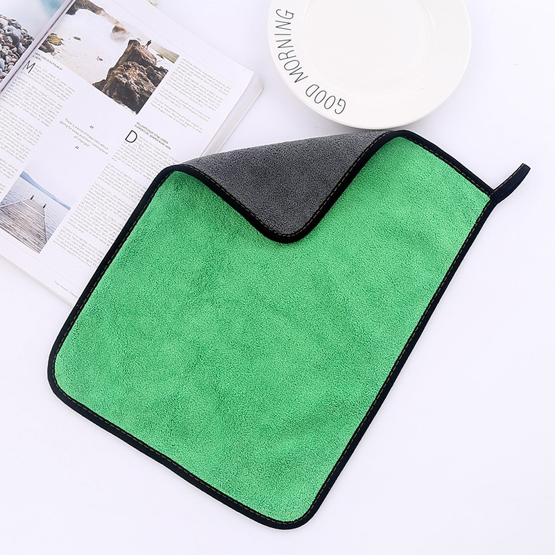 Microfiber Towel Car Wash Accessories 30 x 60cm Super Absorbent Premium Microfiber Car Cleaning Cloth Auto Drying Towel For One Time