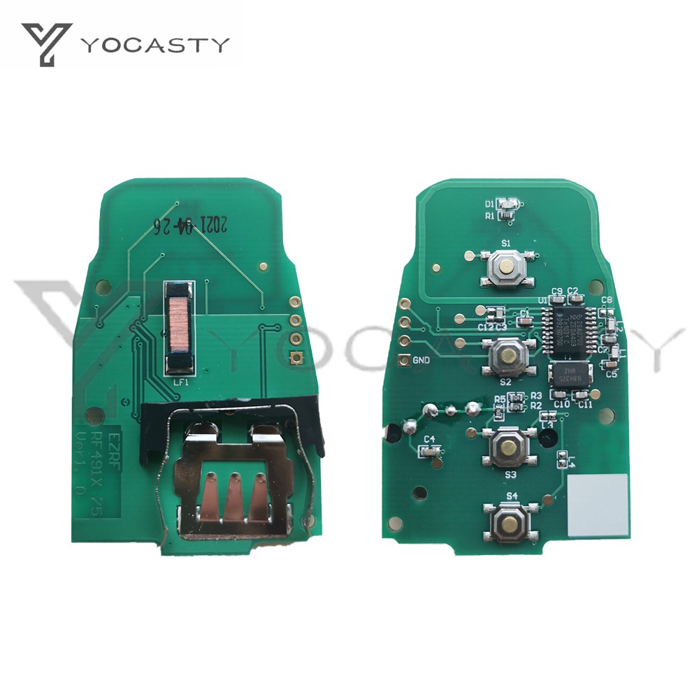 YOCASTY 8T0959754C 8T095975 4D Remote Control Key for Audi 2008 2009 2010 2011 2012 2013 2014 A4 A4L A5 Q5 8K0959754G 8K0959754E