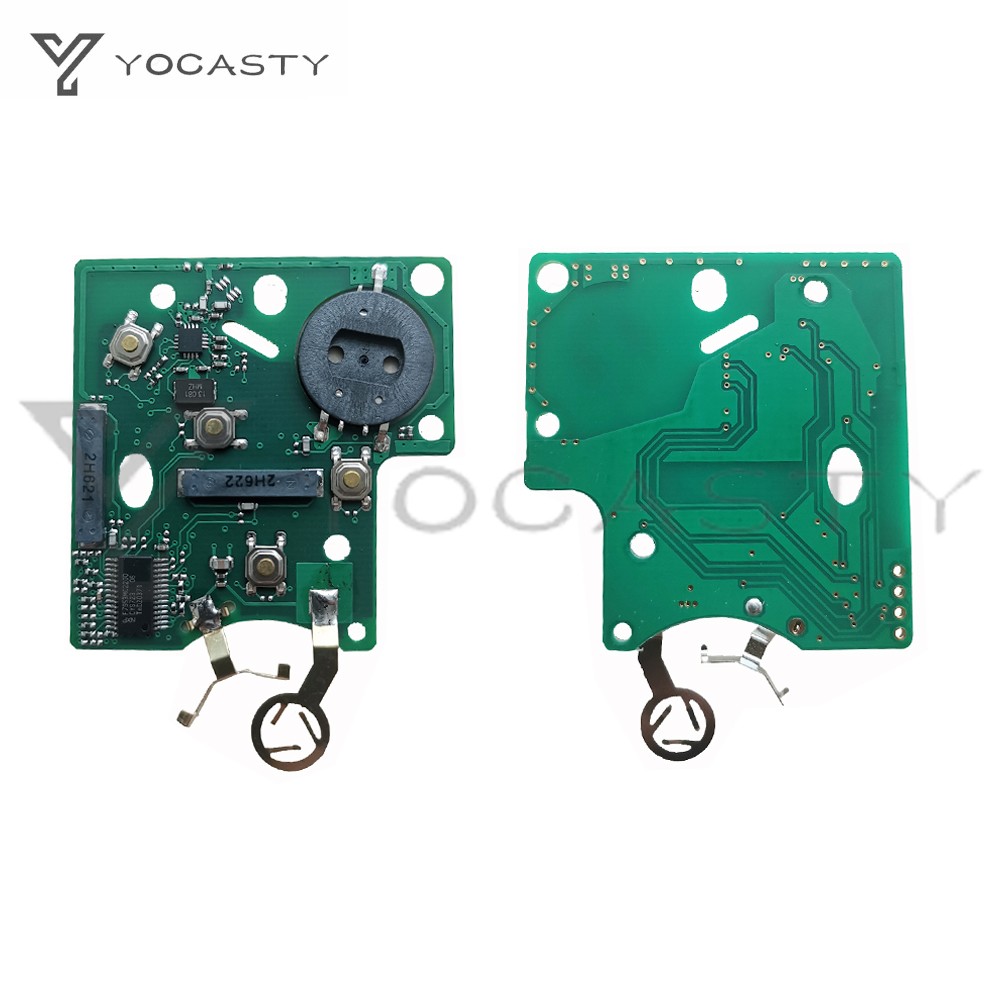 YOCASTY 285971998R Keyless Smart Key PCF7953M 4A Chip 433MHZ For 2009 2010 2011 2012 2013 2014 2015 2017 Renault Clio IV Captur