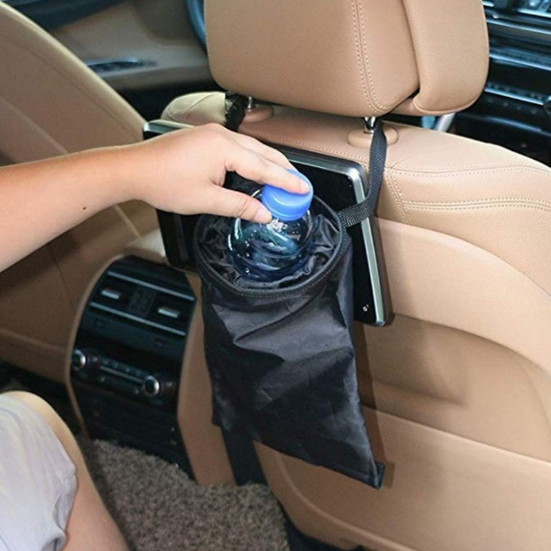 Car Seat Back Garbage Holder Auto Trash Can Seat Back Garbage Bag Cannot Disposal Trash Garbage Waste Bin Auto Trash Can