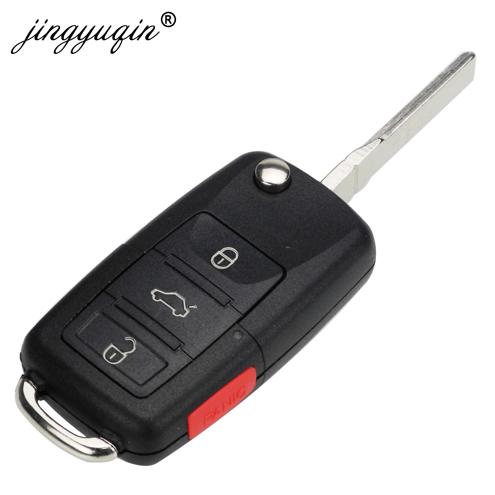 jingyuqin - Car Remote Key, 1J0959753AM Car Key for Volkswagen Beetle Golf Passat Jetta 315MHz ID48 1J0 959 753 AM 5FA008399-30 2000-2006 Key Fob