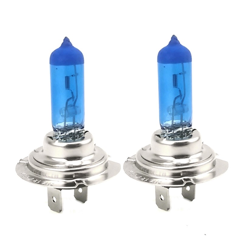 10pcs H7 12V 55W 5000K Car Halogen Headlight Bulbs Xenon Super White Lamp Light Auto Parts Replacement