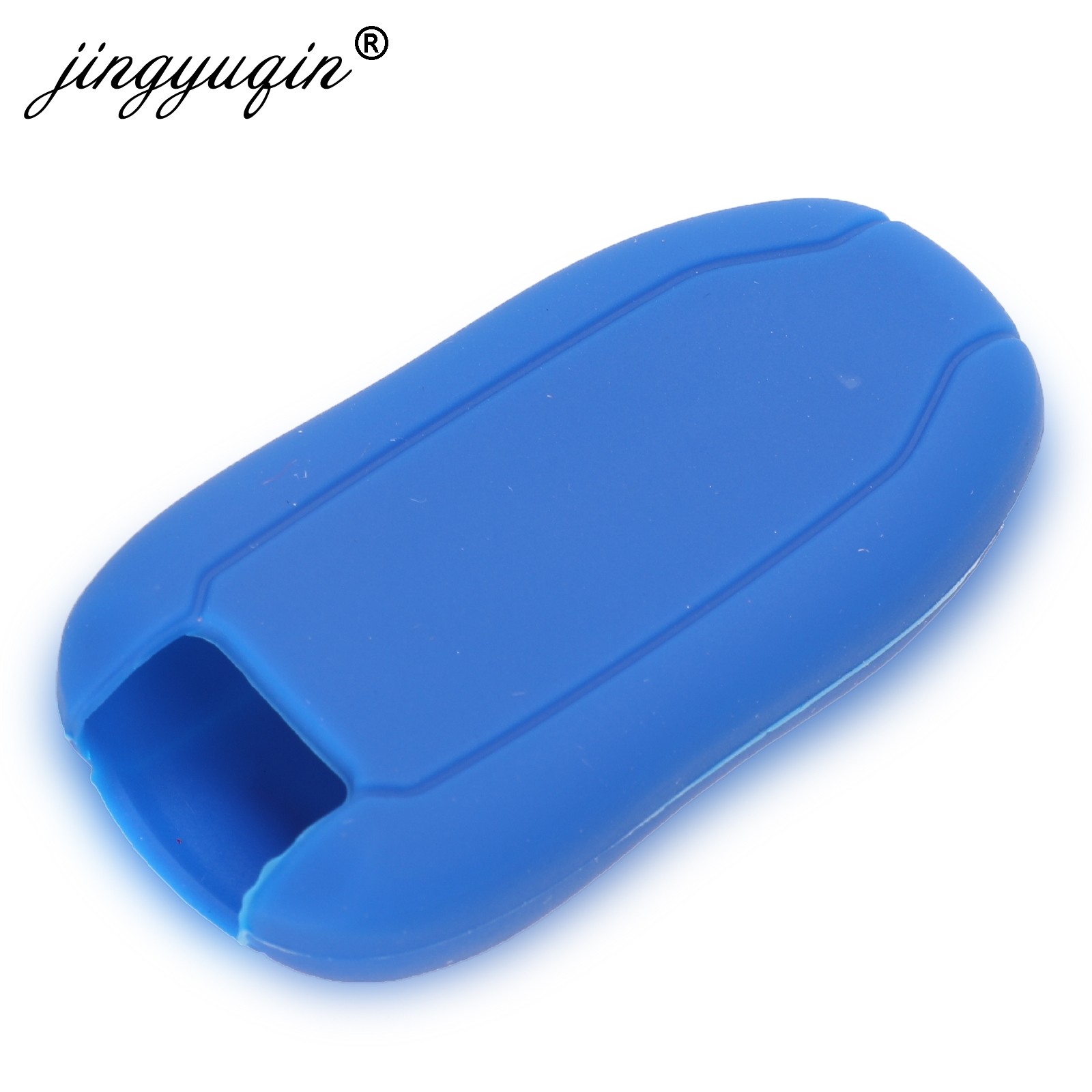 jingyuqin Rubber Solf Car Key Protective Case Case Holder For Tesla Model X & S Keyless Cover